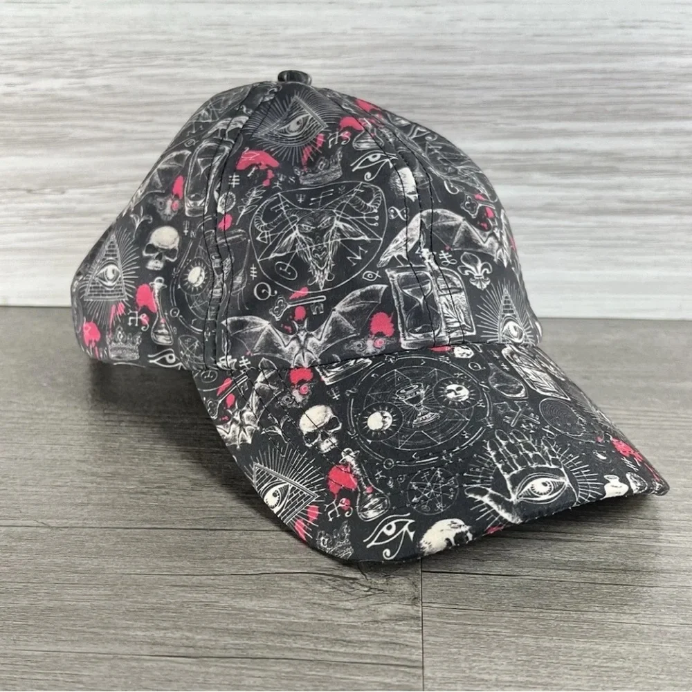 NWOT Spirit Halloween Occult Witchcraft Hat Adjustable Unisex One Size RARE